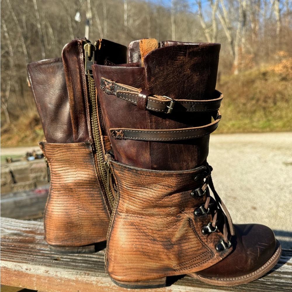 Women's Freebird Boots - Size 8 - Ravi - Copper Multi